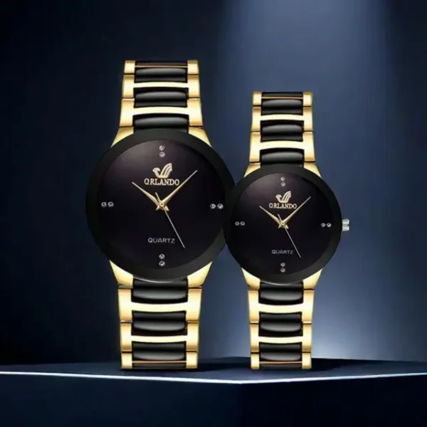 ORLANDO men’s luxury watches – new arrival. Cool black and gold finish - Image 3